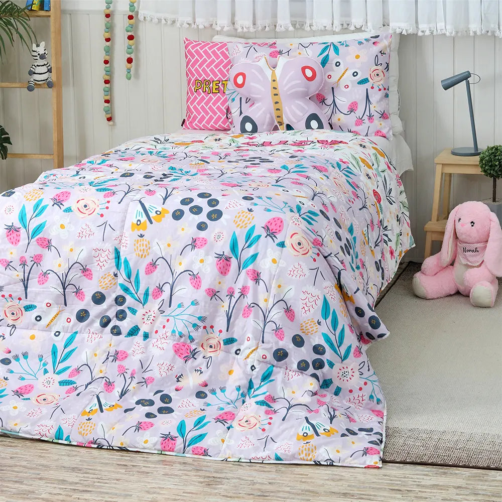 Lilac Garden Comforter