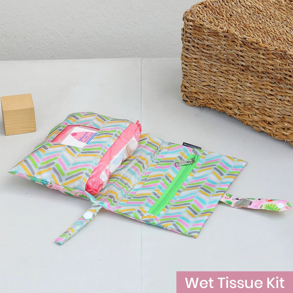 Wet Tissue Kit - Pink Hippo