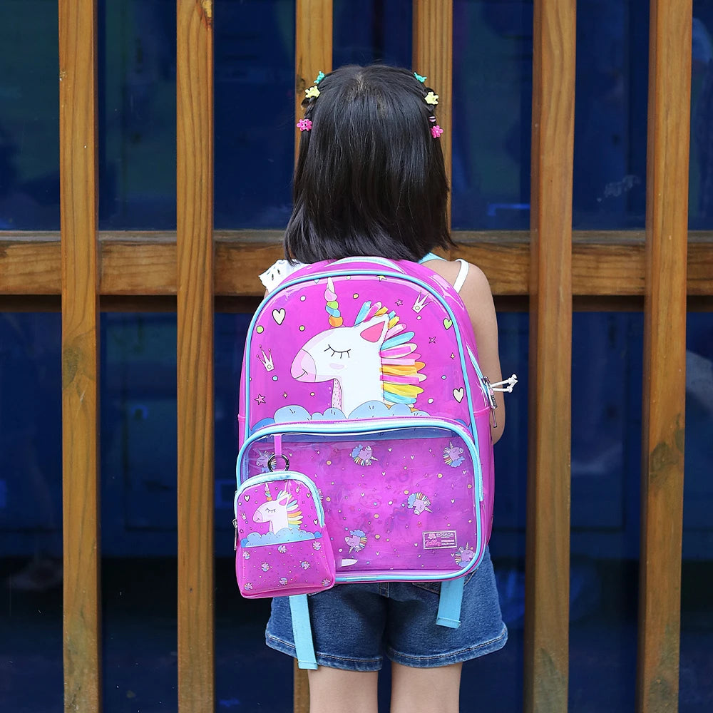 Unicorn Dream Jelly Backpack Set