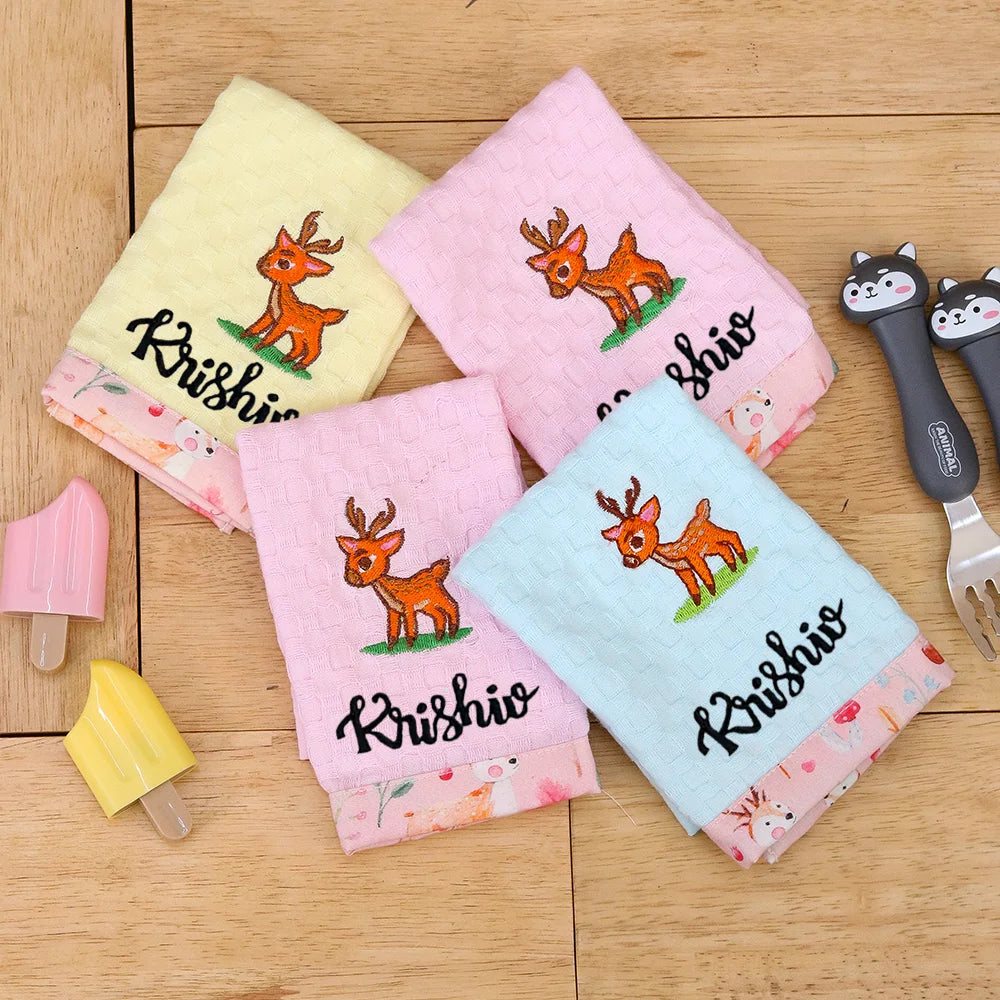 Forest Deer Napkins Set
