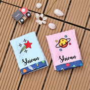 2 Pcs Space Napkins Set