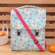 Blue Llama Insulated Lunch Bag