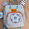 Football Champ Box Backpack - Front View 