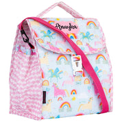 Blue Unicorn Insulated Lunch Bag - Site View 4
