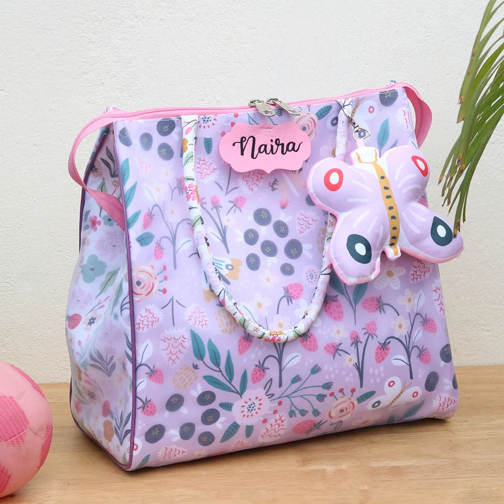 Lilac Garden Tote Bag - Main Image