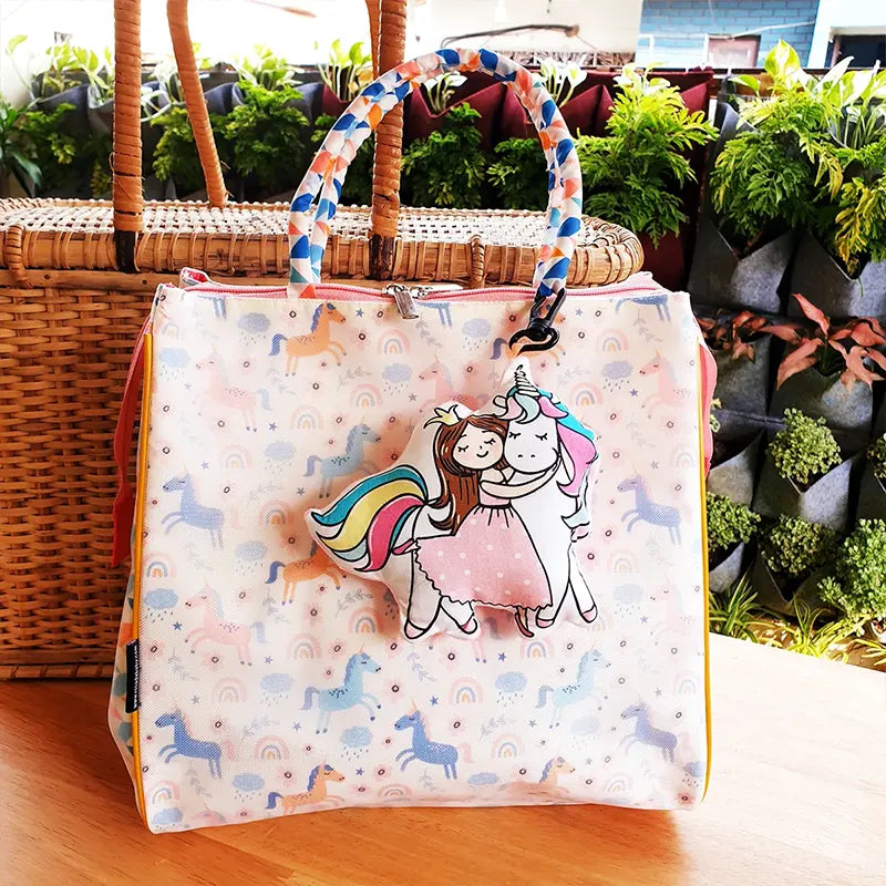 Unicorn Tote Bag - Front View