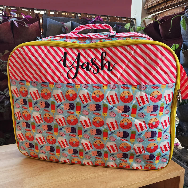 Candy Cane Travel Case - Front View