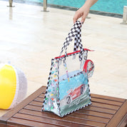 Retro Racer Long Swimming Bag