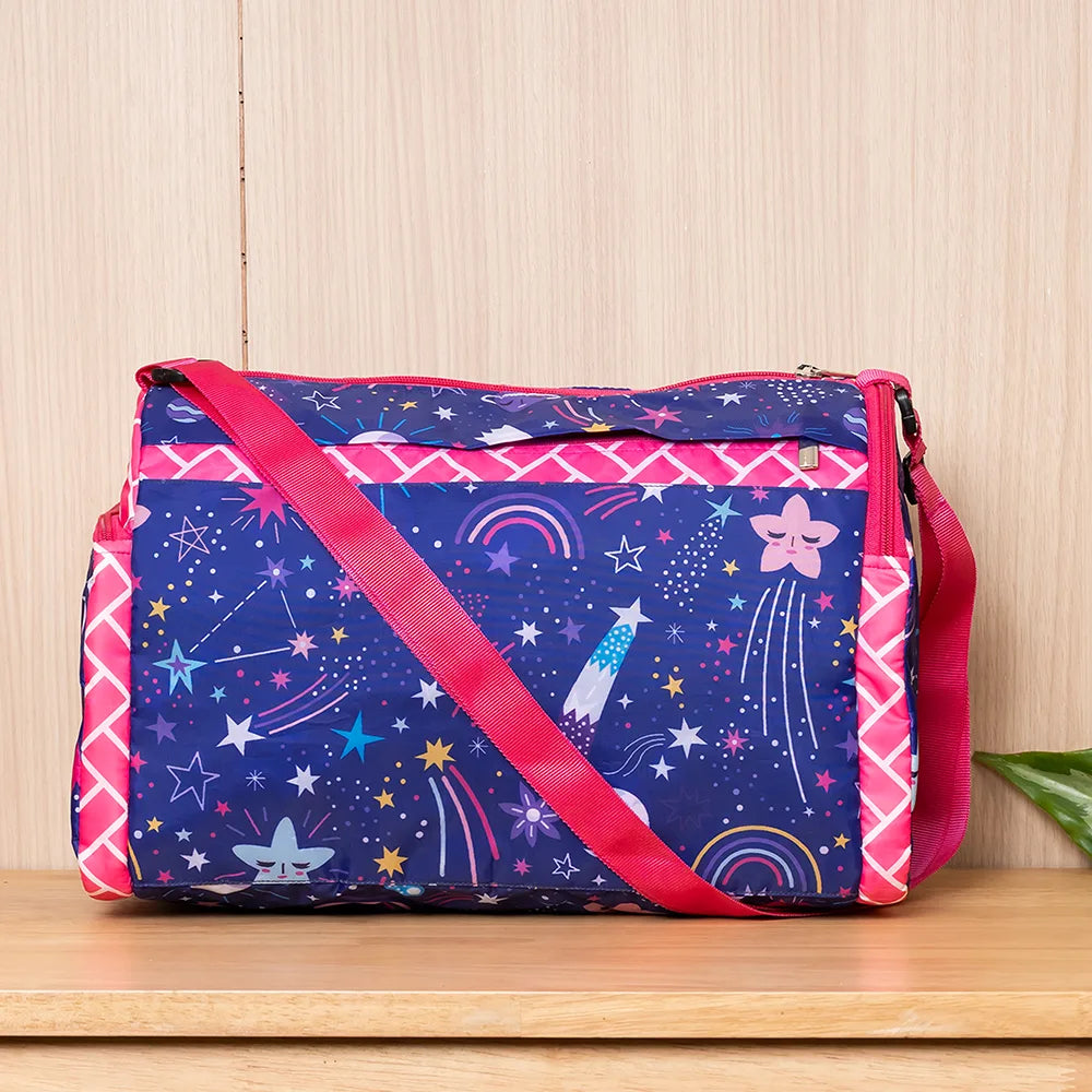 Starlet Printed Sports Duffle Bag