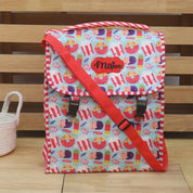 Candy Cane Insulated Lunch Bag