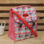 Candy Cane Insulated Lunch Bag