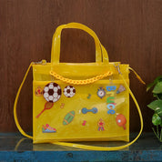 Sports Double Pocket Jelly Tote Bag & Wet Pouch