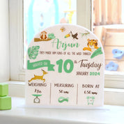 Jungle Birth Detail Frame