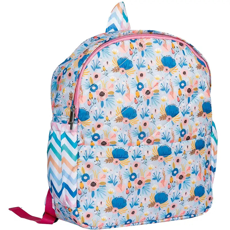 Floral Backpack - Front View