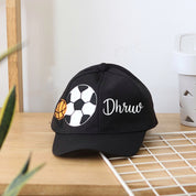 Black Football Cap