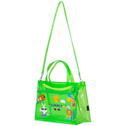 Double Pocket Jelly Tote Bag & Wet Pouch
