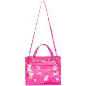 Double Pocket Jelly Tote Bag & Wet Pouch