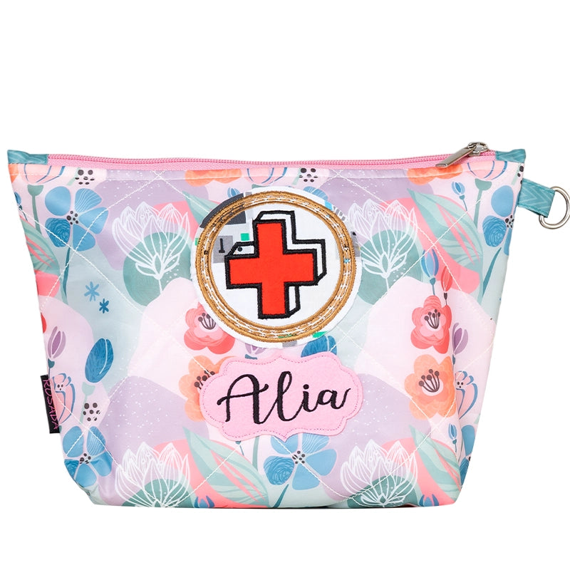 Pink Floral MED Bag Pink Floral MED Bag