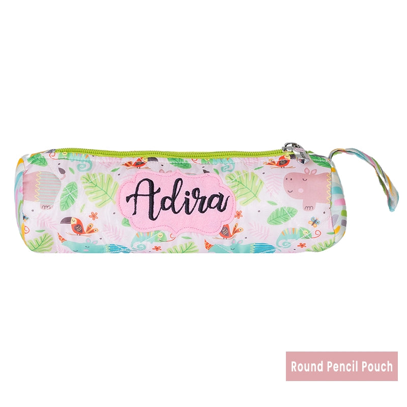 Pink Hippo School Bag