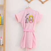 Princess And Unicorn Bathrobe