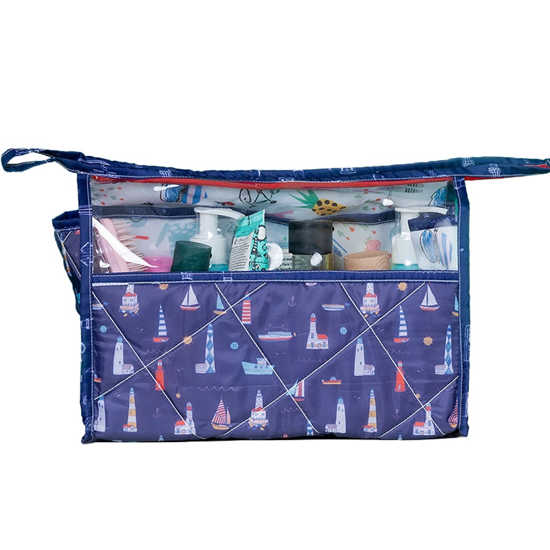 See Thru Toiletries Kit - Lighthouse