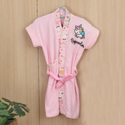 Princess And Unicorn Bathrobe