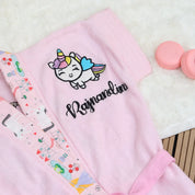 Princess And Unicorn Bathrobe