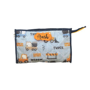 3-Zip Toiletries Kit - Blue Truck