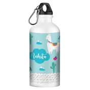 Cap Alu Bottle (600ml) - Blue Llama