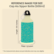 Cap Alu Sipper Bottle (600ml) - Princess