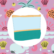 Clear Zip Kit - Mimi Mermaid