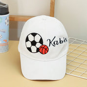 White Football Cap