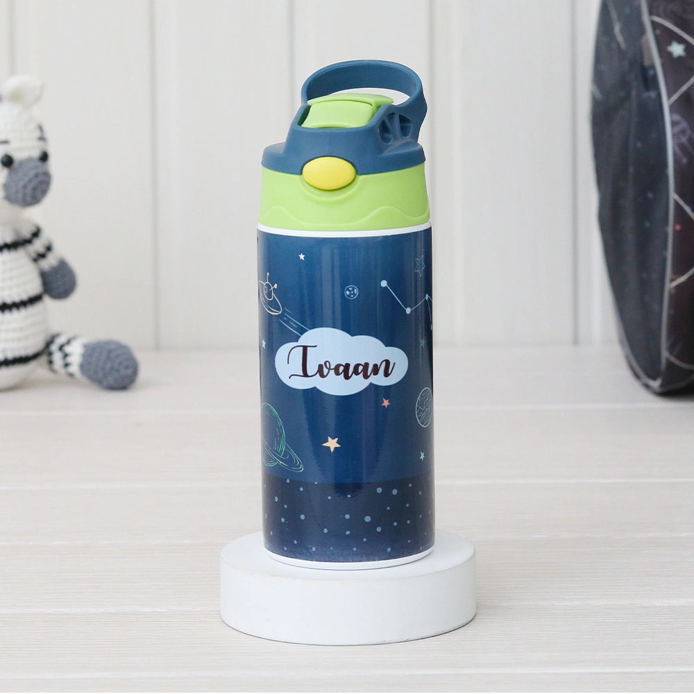 Insulated Steel Sipper Bottle (350ml) -Universe