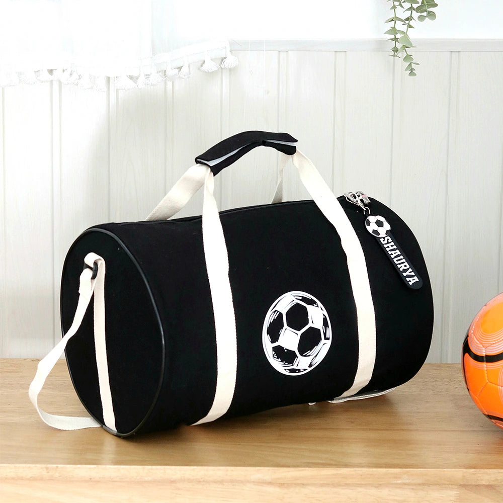 Soccer Canvas Duffle Bag
