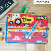 Double Zip Pencil Pouch