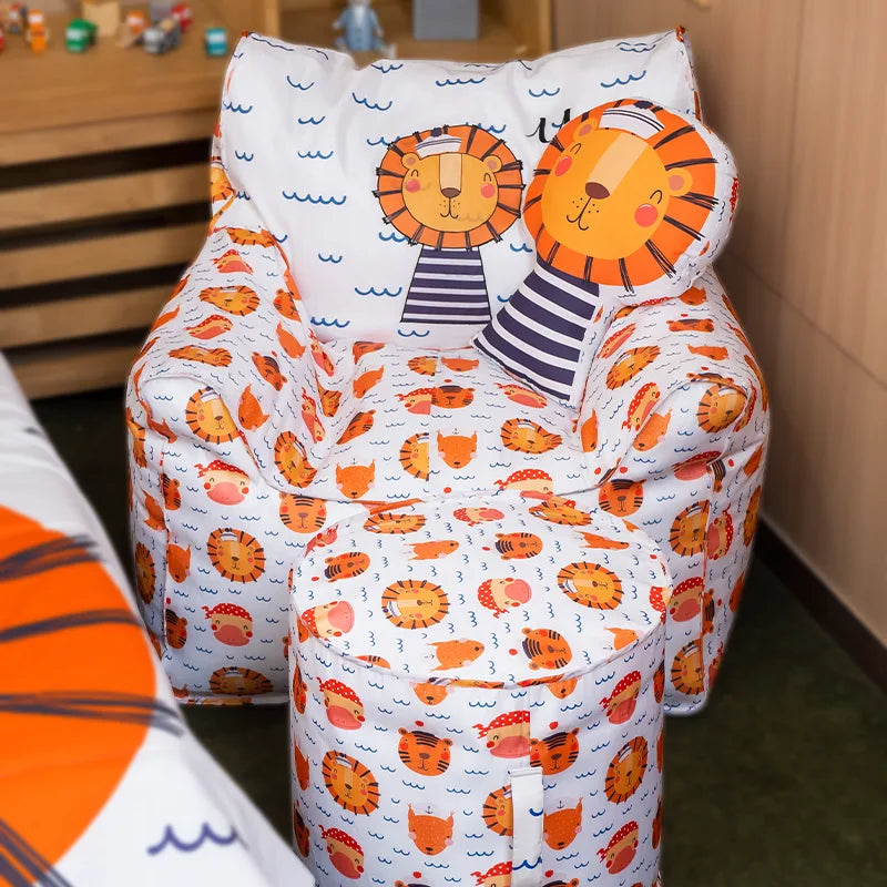 Lion bean bag chair sale