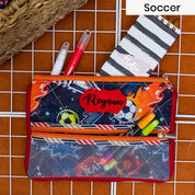 Double Zip Pencil Pouch