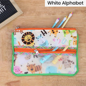 Double Zip Pencil Pouch