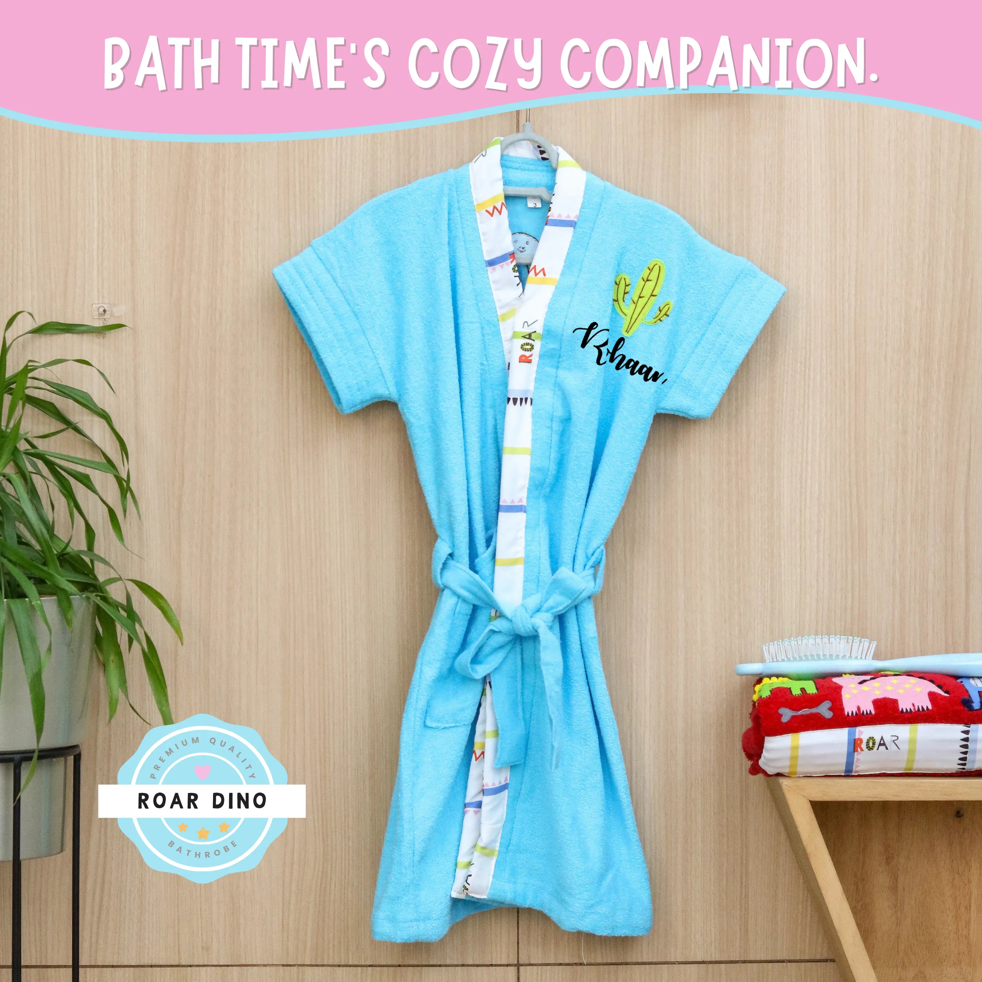 Roar Dino Bathrobe