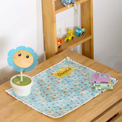 Set of 2 Blue Llama Table Mat