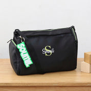 Black Sports Duffle Bag