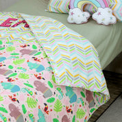 Pink Hippo Comforter