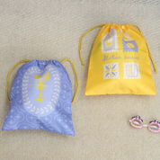 Amalfi Yellow 5 Piece Packing Cube Set