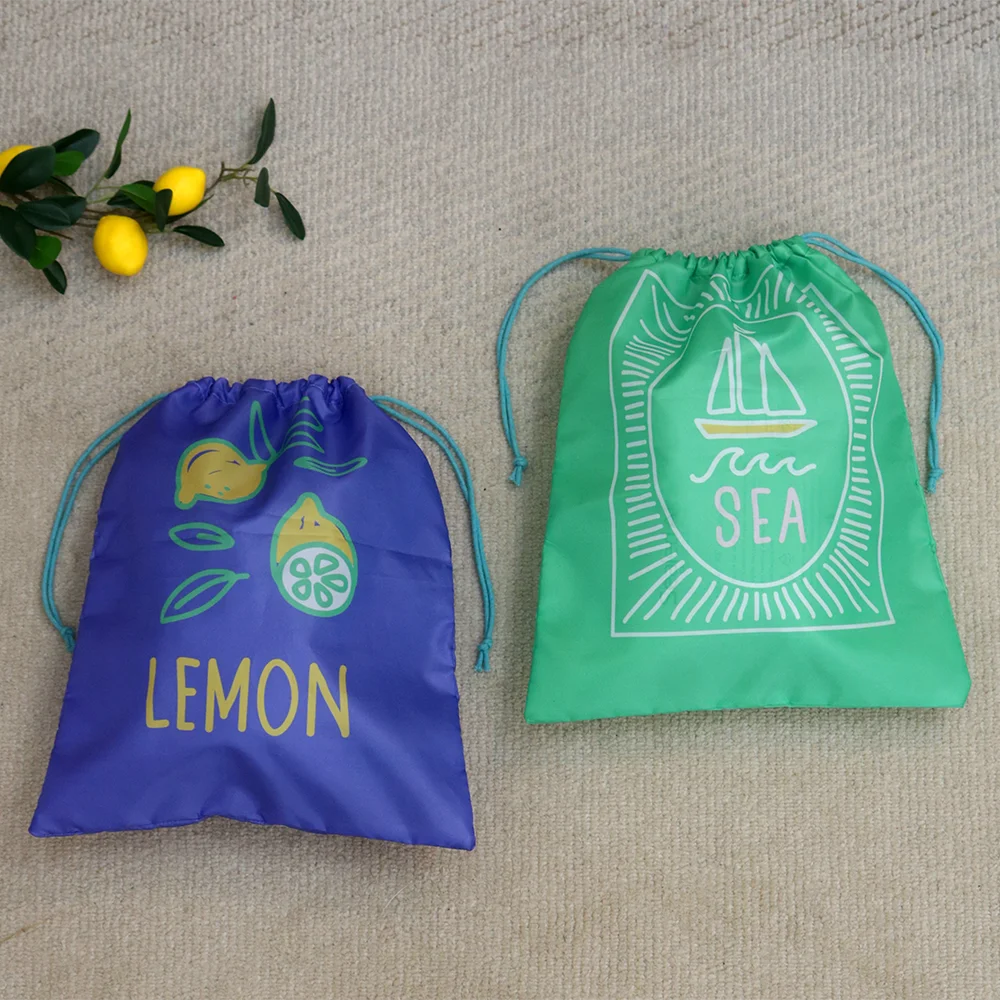 Santorini Blue 5 Piece Packing Cube Set