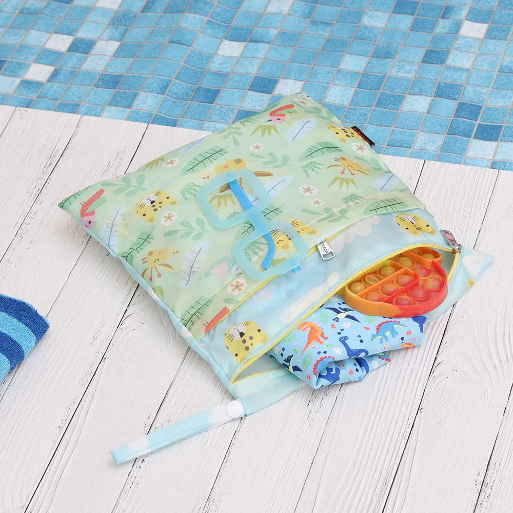 Wet Bag - Lazy Zoo