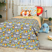 Black White Animals Comforter