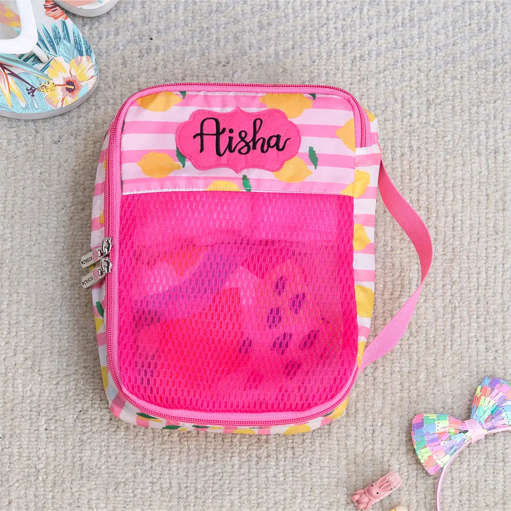 Capri Pink 5 Piece Packing Cube Set