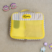 Amalfi Yellow 5 Piece Packing Cube Set