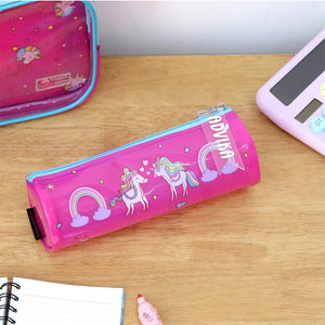 Unicorn Dream Jelly Pencil Pouch