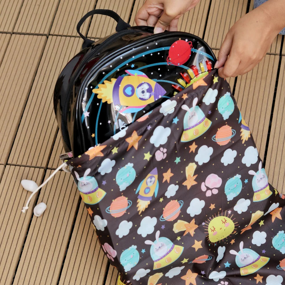 Cosmic Quest Jelly Backpack Set